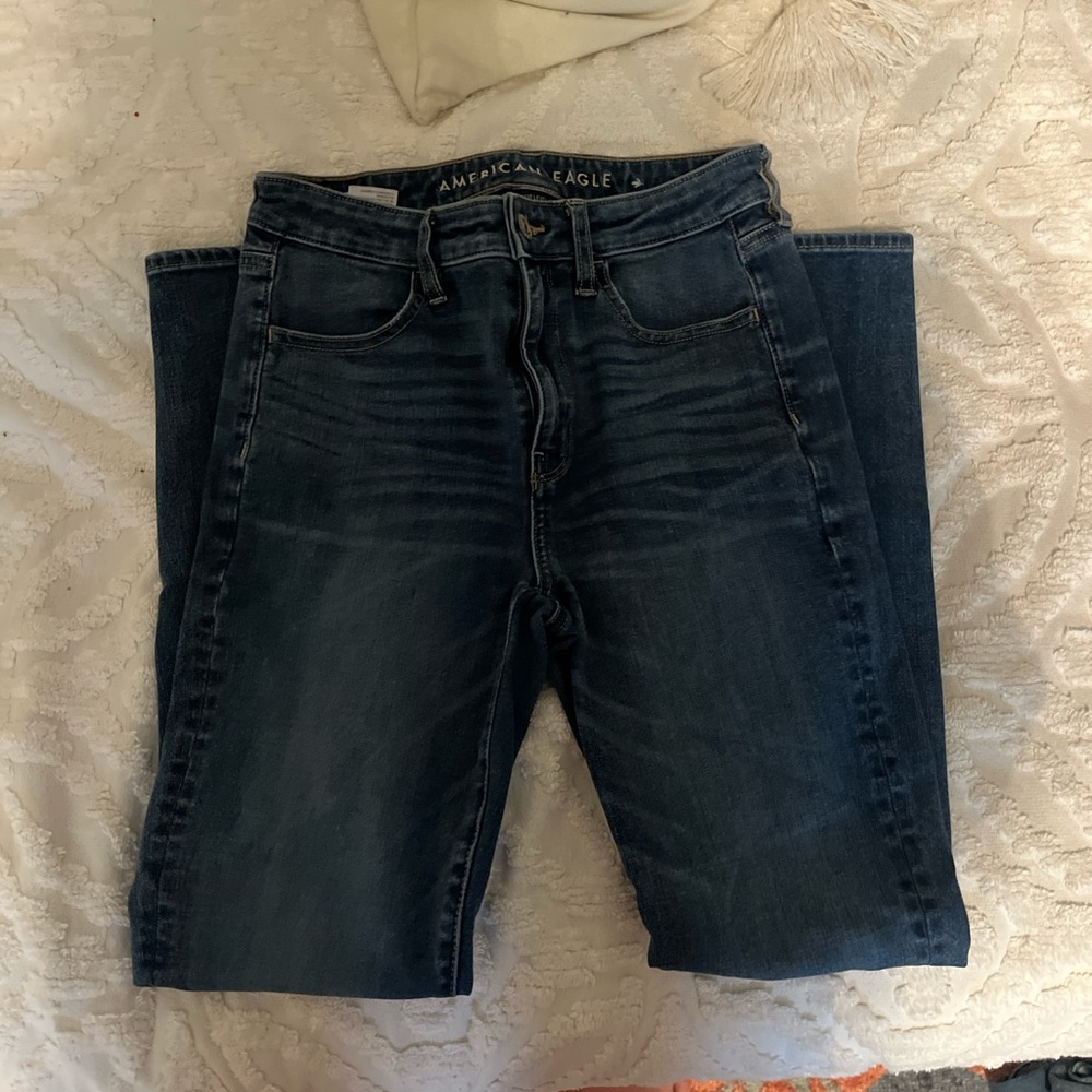 American Eagle Outfitters Blue Skinny Jeans